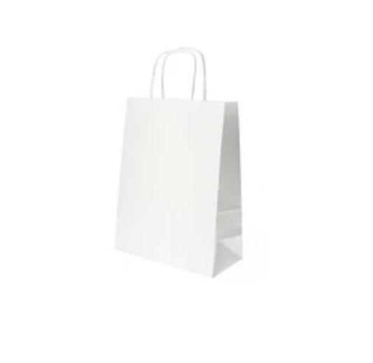 BOLSA KRAFT CON MANILLA (x Unidad) 36x15x48 (7) Blanco