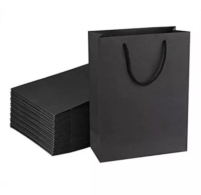 BOLSA KRAFT CON MANILLA (x Unidad) 45x15x48 (8) Negro