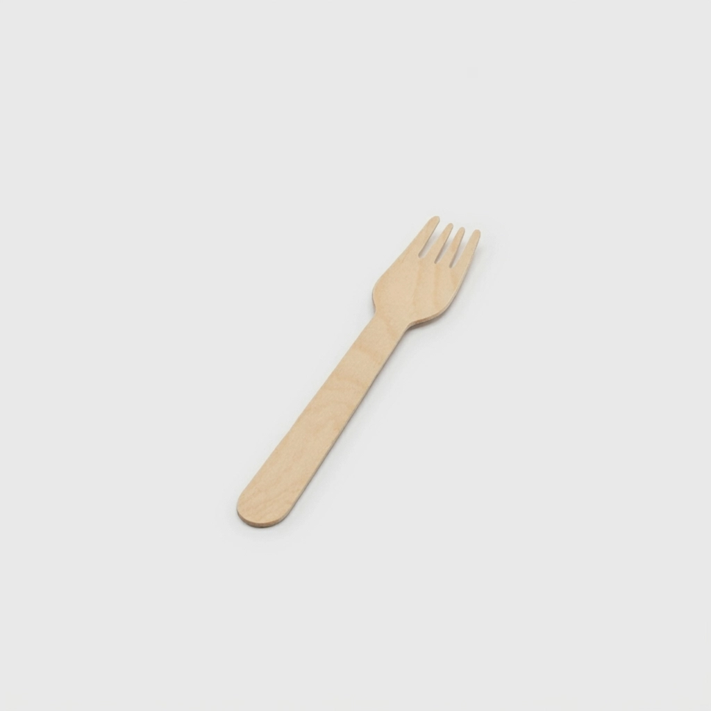 15871337433269 Tenedores Madera (100 U. x Paq) - Imagen 1