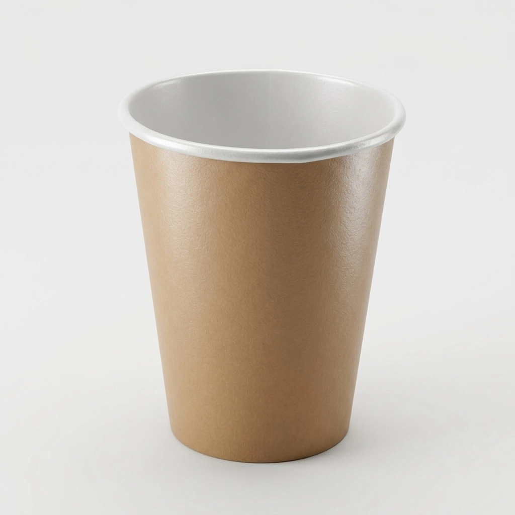 15942279765637 Vaso Polipapel Kraft (50 U. x Paq) 8oz Sin Tapa - Imagen 1