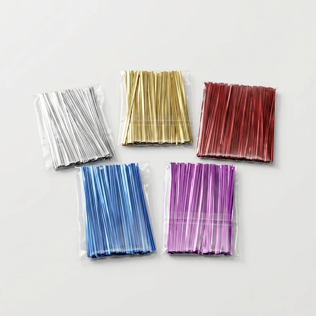 69748212602615 Amarra de Colores Metalica (100 U. x Paq) - Imagen 1
