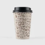 Vaso con Diseño 12oz Con/tapa x 50 Unidades